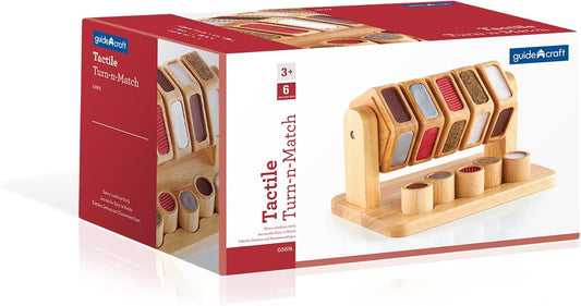 Guidecraft 觸覺旋轉配對組 Tactile Turn 'N Match Set