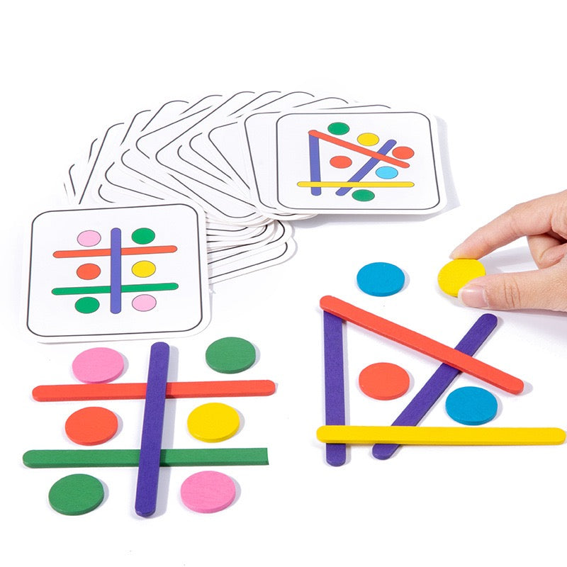 木質空間放置玩具 Wooden Placement Toy