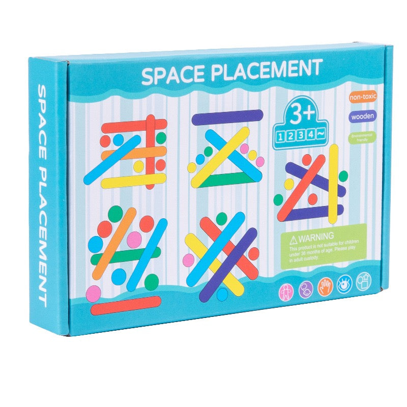 木質空間放置玩具 Wooden Placement Toy
