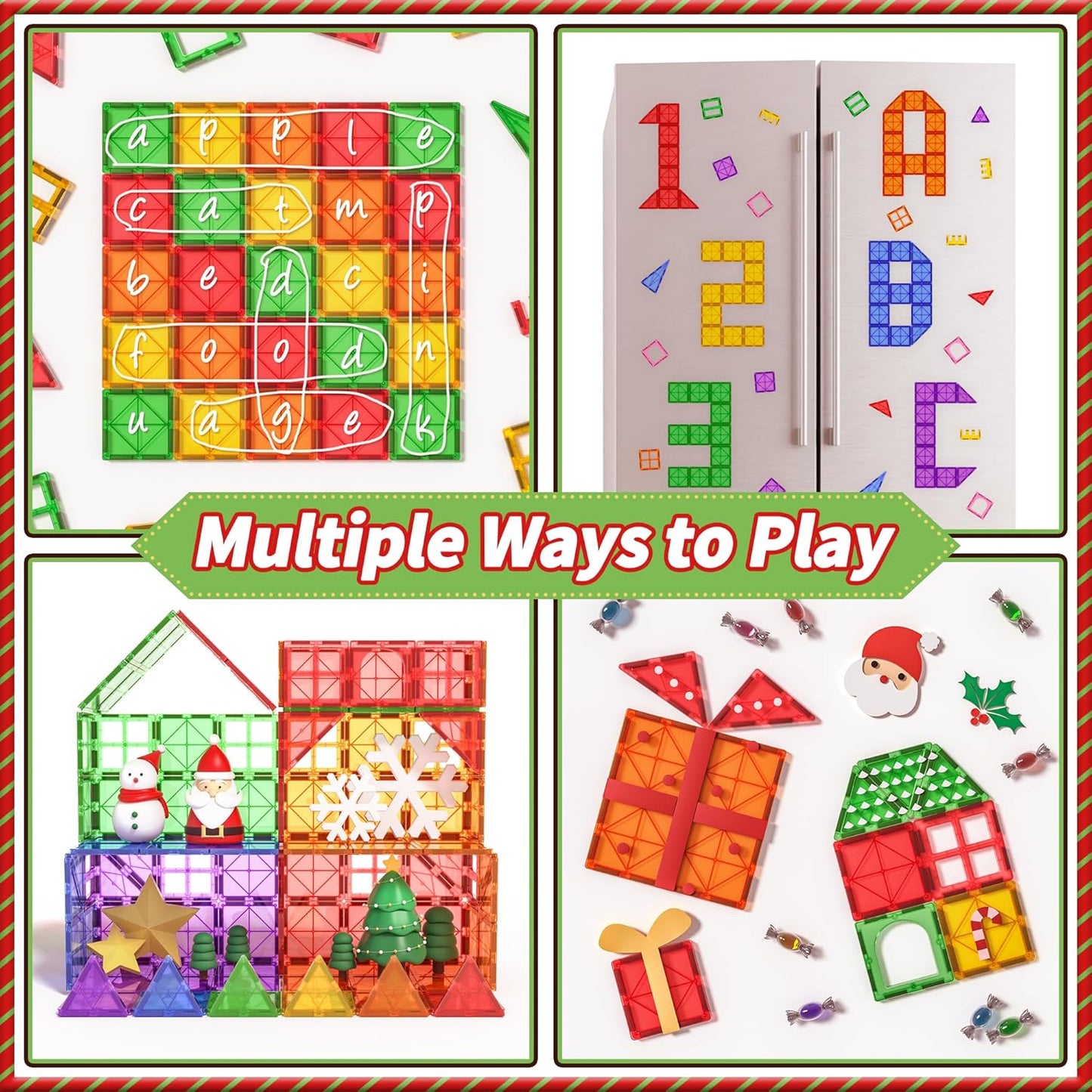 磁力片套裝 44件 Magnetic Tiles Set 44 PCS