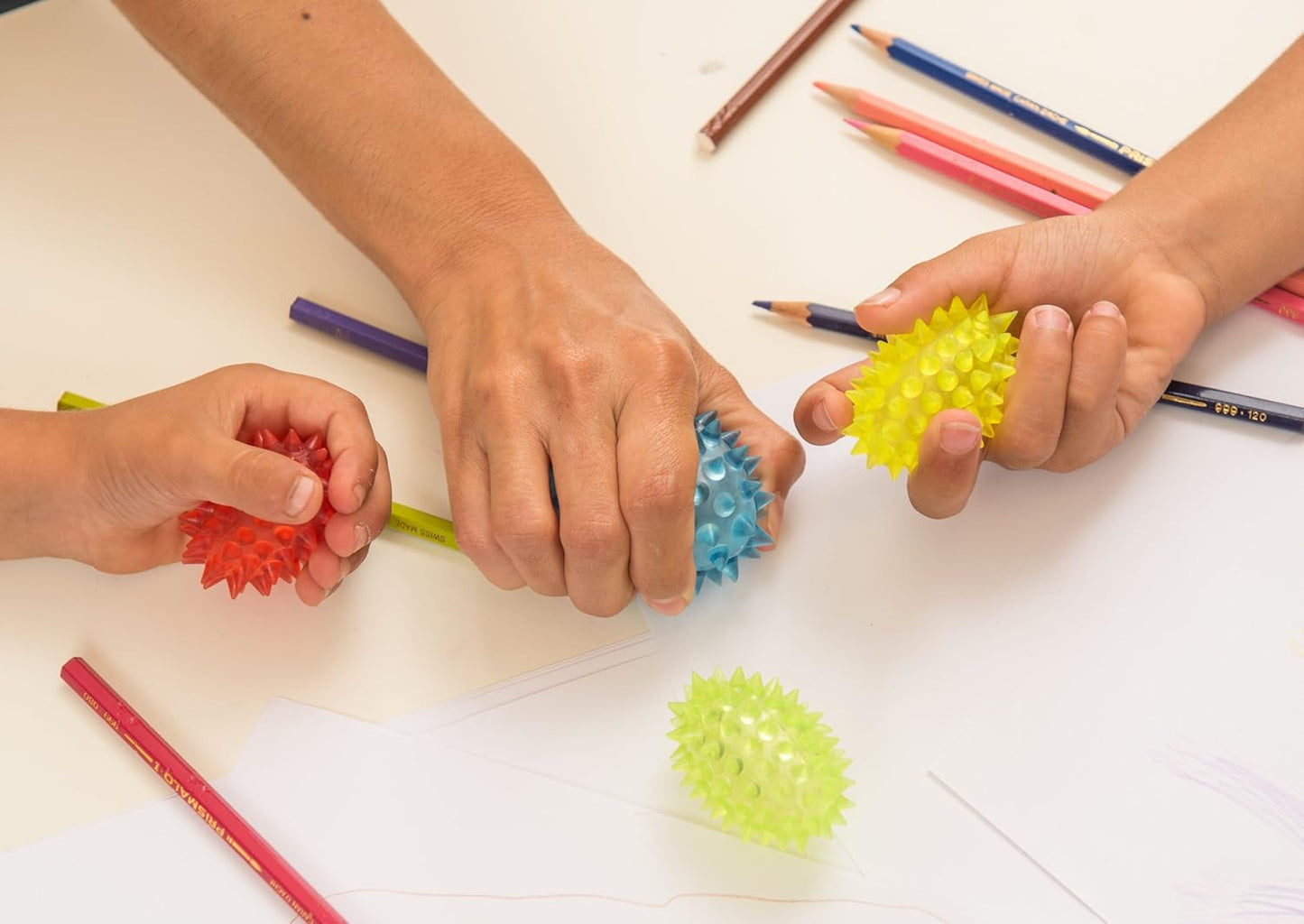 觸覺刺激球 4件裝 Spiky Balls Stim Toy 4-Pack