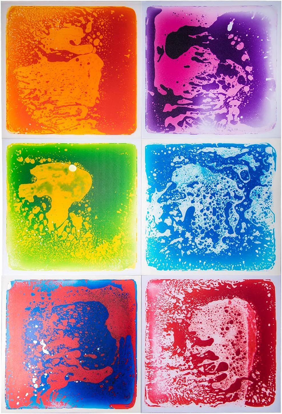 Art3d 液體感統地墊 50x50cm 六片裝 6-Tile Sensory Floor Mat 50x50cm 6-Pack