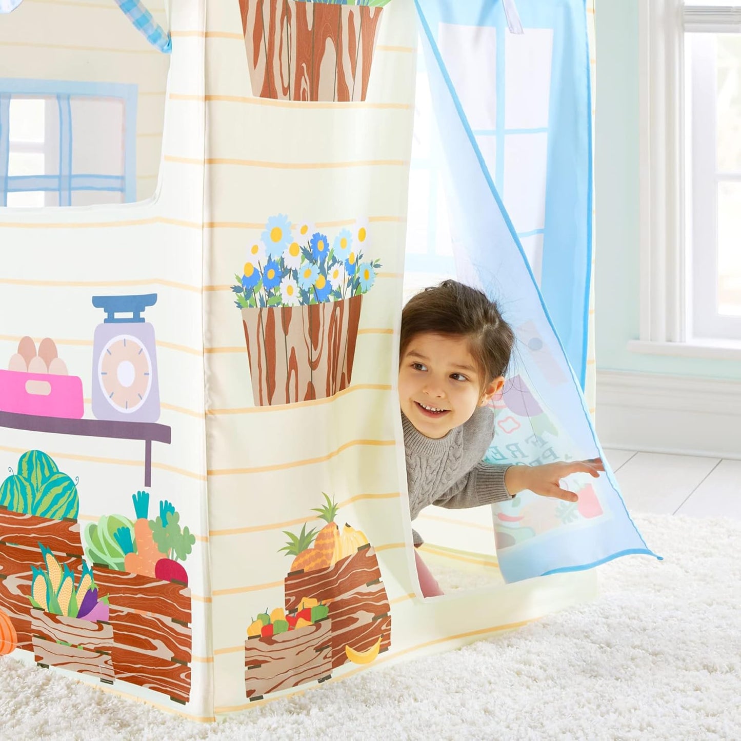 Martha Stewart 兒童農夫市集遊戲帳篷 Farmer's Market Play Tent