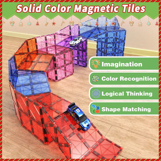 磁力片套裝 44件 Magnetic Tiles Set 44 PCS