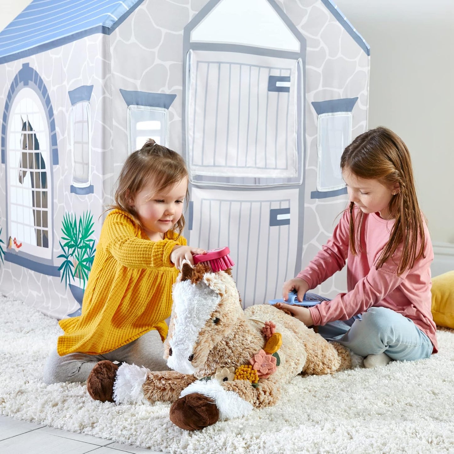Martha Stewart 兒童馬廄遊戲帳篷 Stable Play Tent