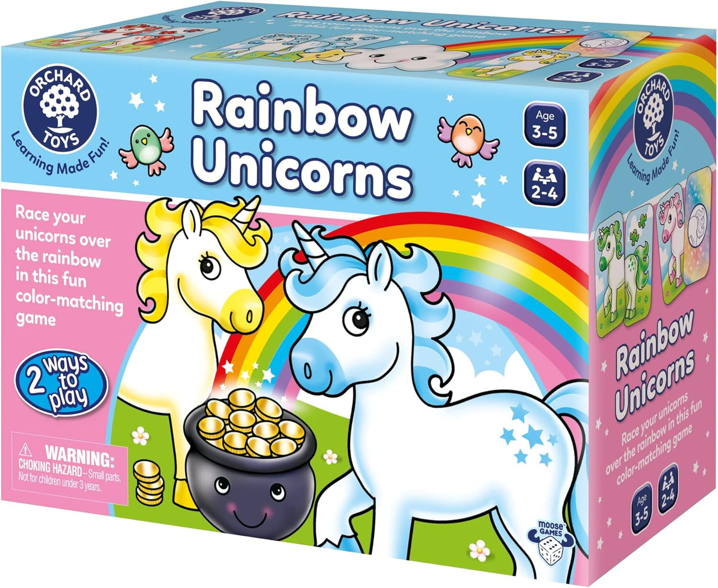 ORCHARD TOYS 彩虹獨角獸遊戲 Rainbow Unicorns Game