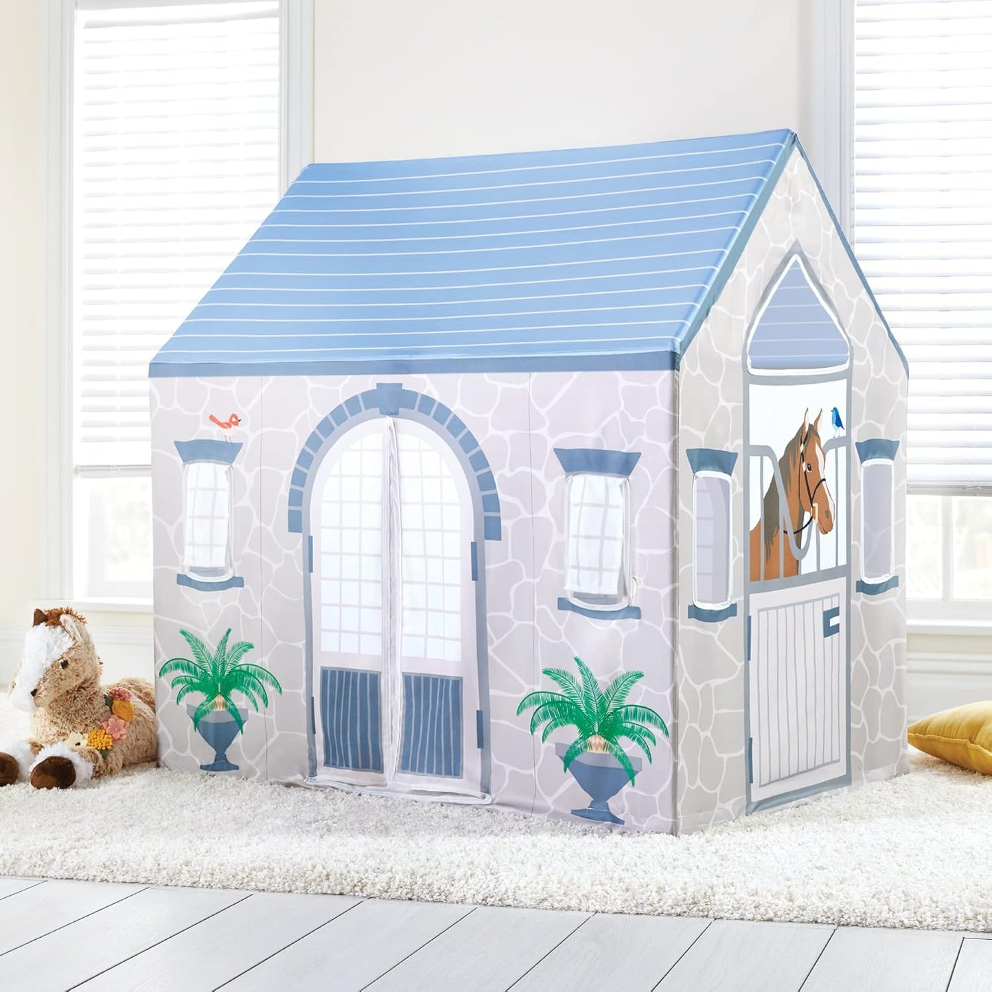 Martha Stewart 兒童馬廄遊戲帳篷 Stable Play Tent