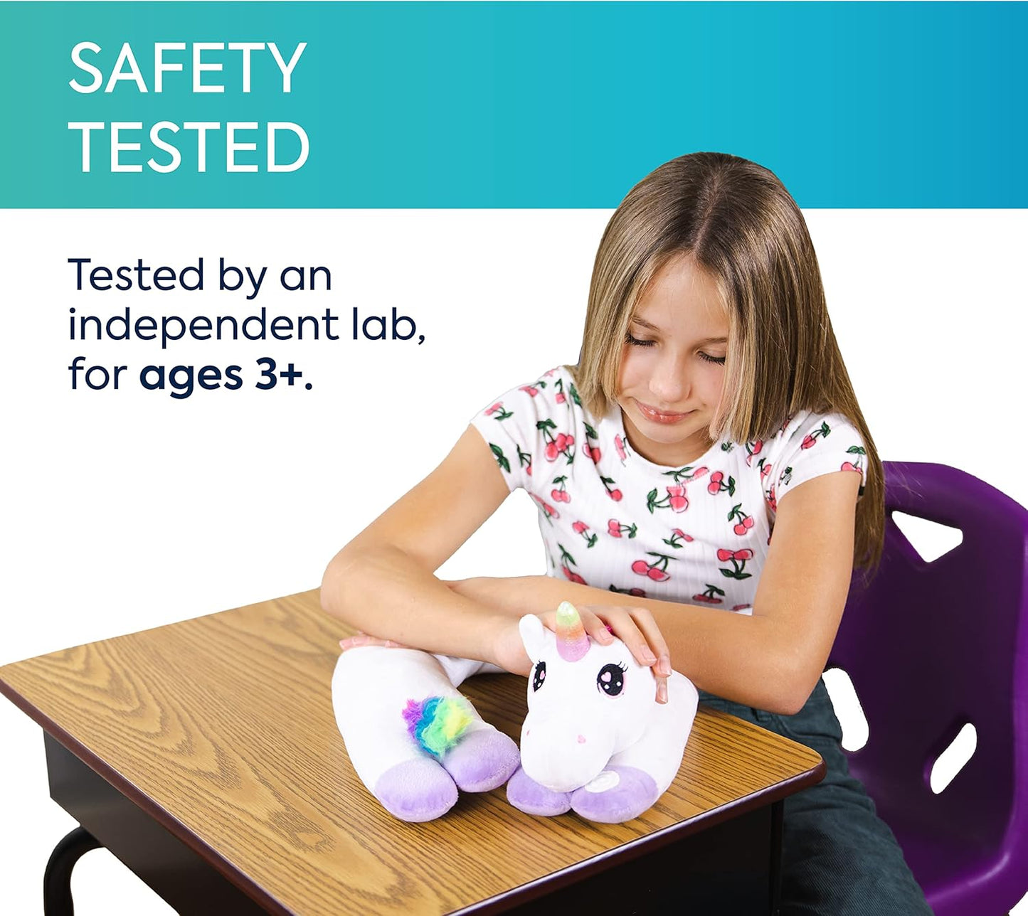 Bouncyband 感官振動獨角獸頸枕 Sensory Vibrating Unicorn Neck Pillow