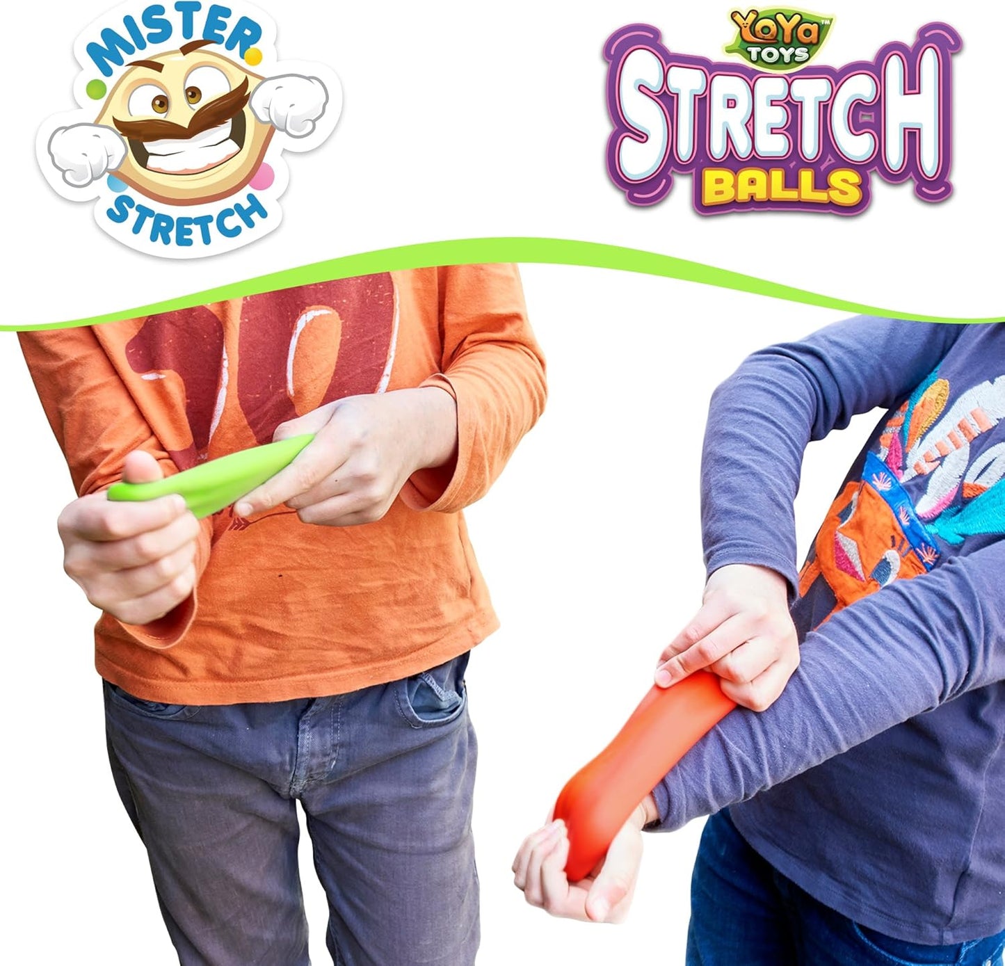 拉抻減壓球三件套 YoYa Toys Pull & Stretch Stress Balls