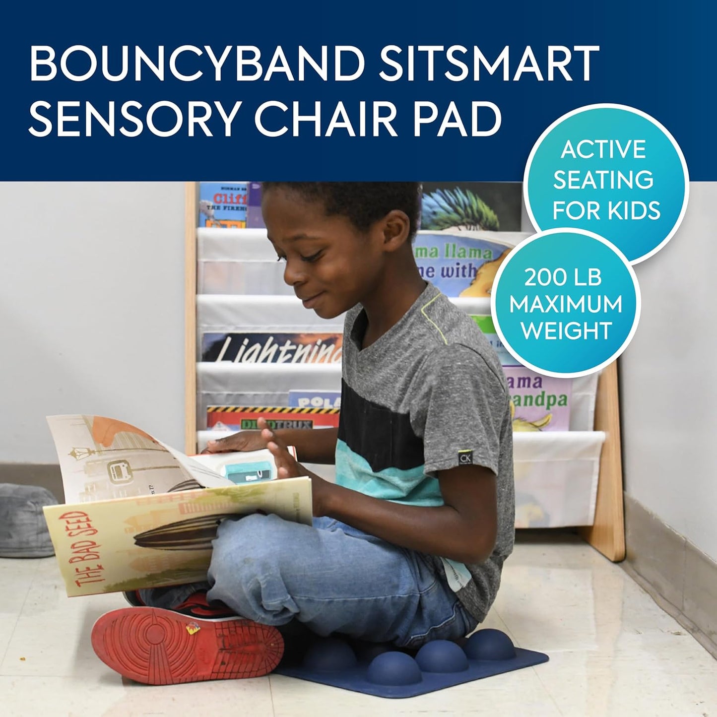 兒童感統坐墊 Bouncyband SitSmart Sensory Chair Pad