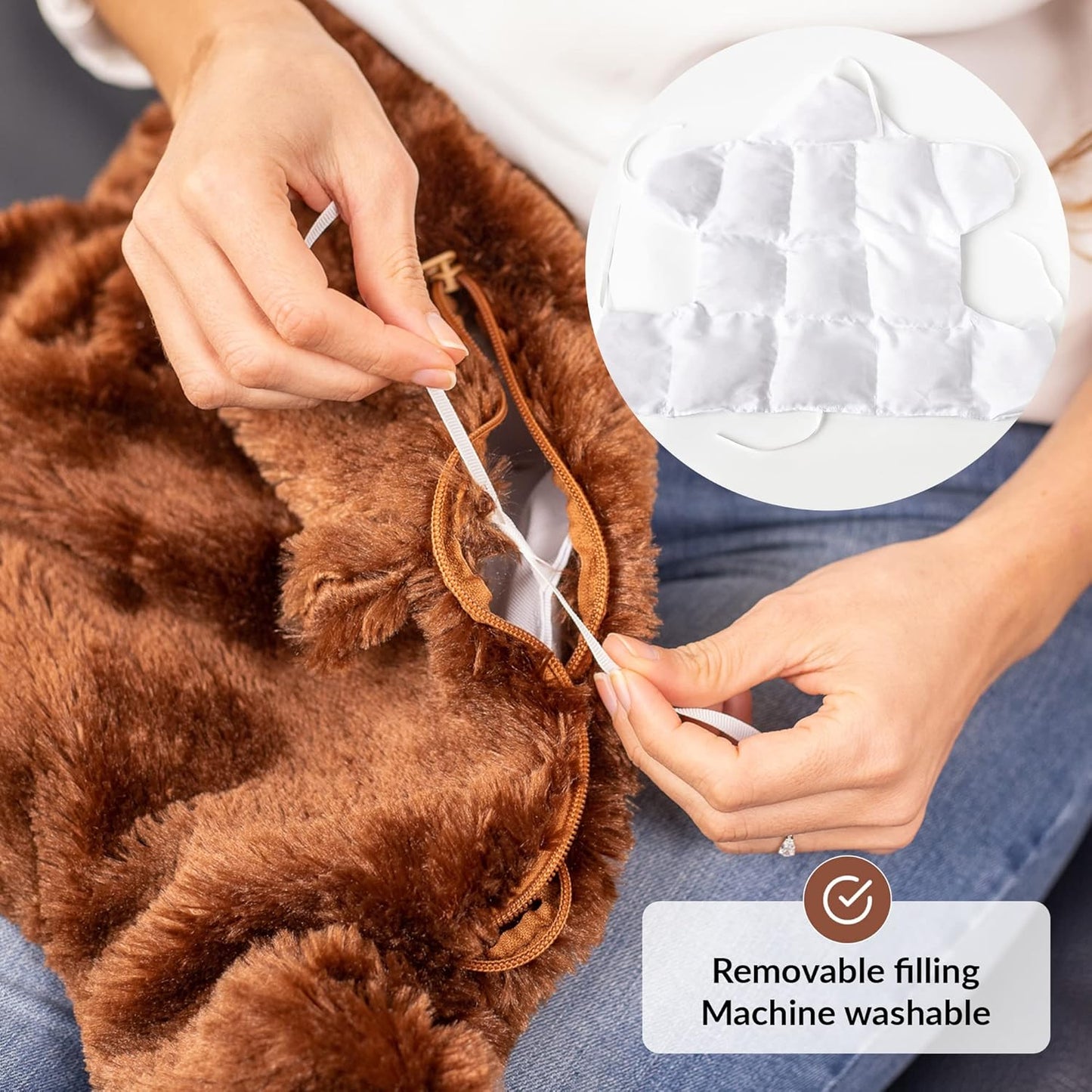 ODOXIA 承重小熊玩偶 5磅 ODOXIA Bear Weighted Anxiety Relief Plush 5lbs