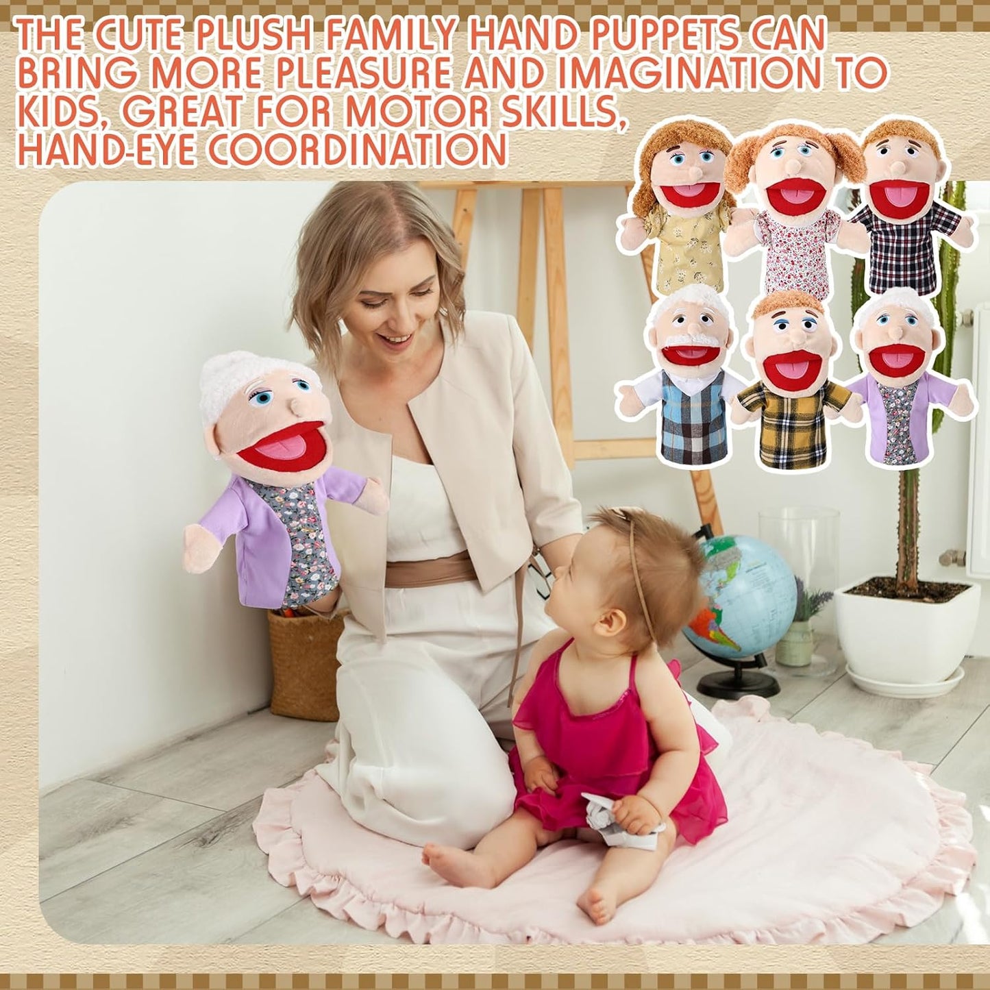 家庭手偶套裝 Family Hand Puppets