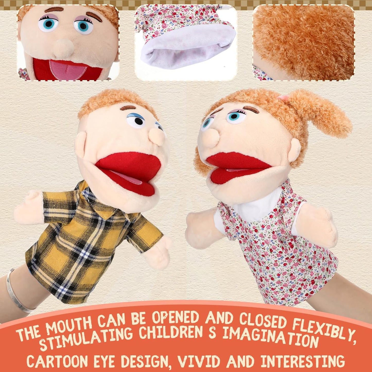 家庭手偶套裝 Family Hand Puppets