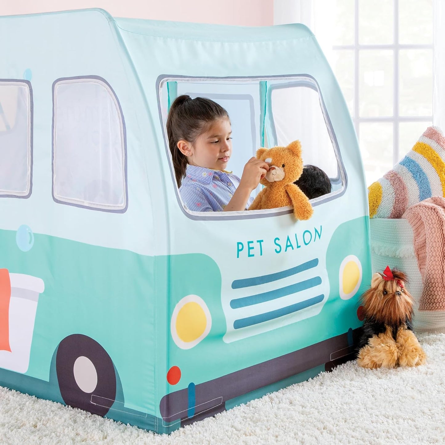 Martha Stewart 兒童寵物美容車遊戲帳篷 Pet Grooming Van Play Tent