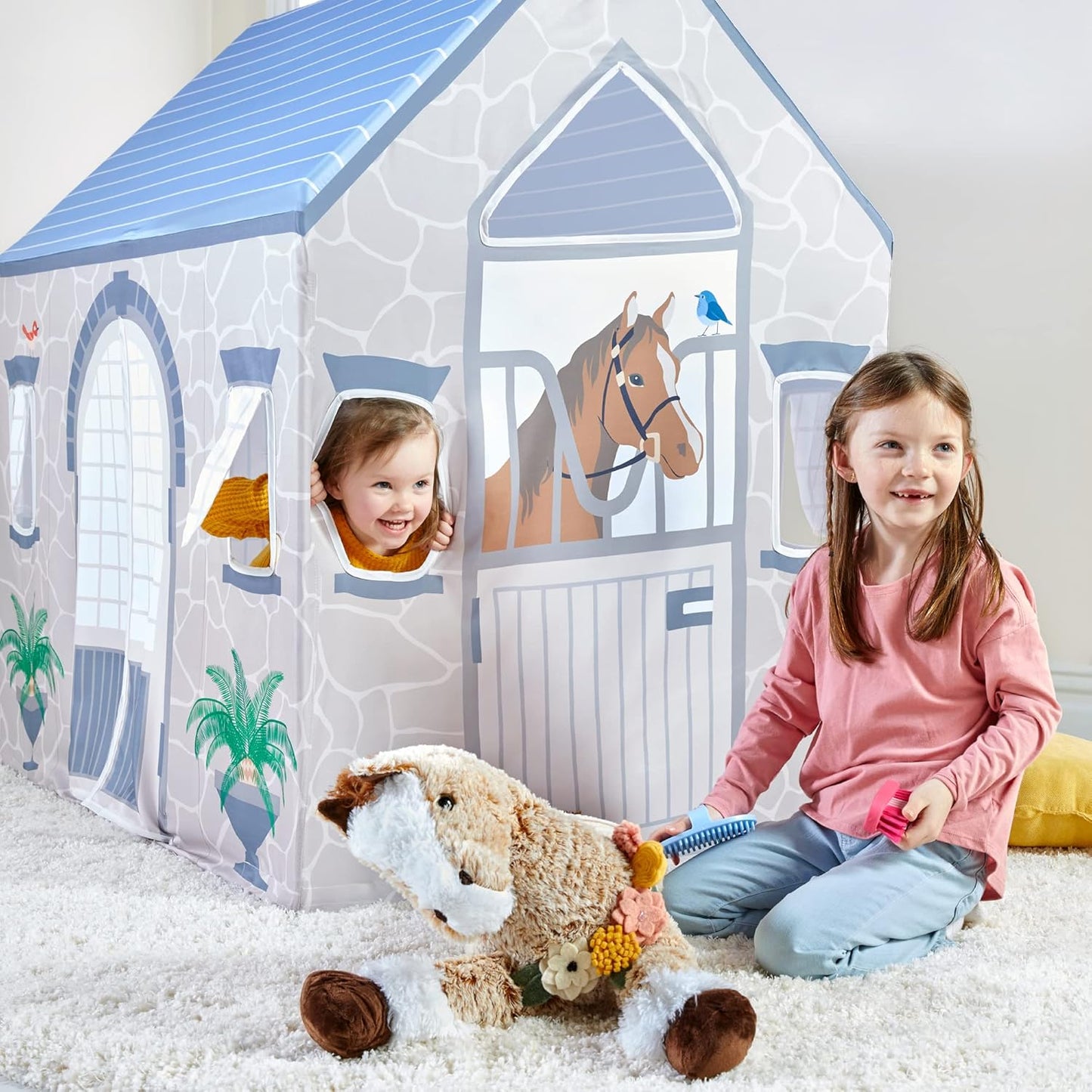 Martha Stewart 兒童馬廄遊戲帳篷 Stable Play Tent