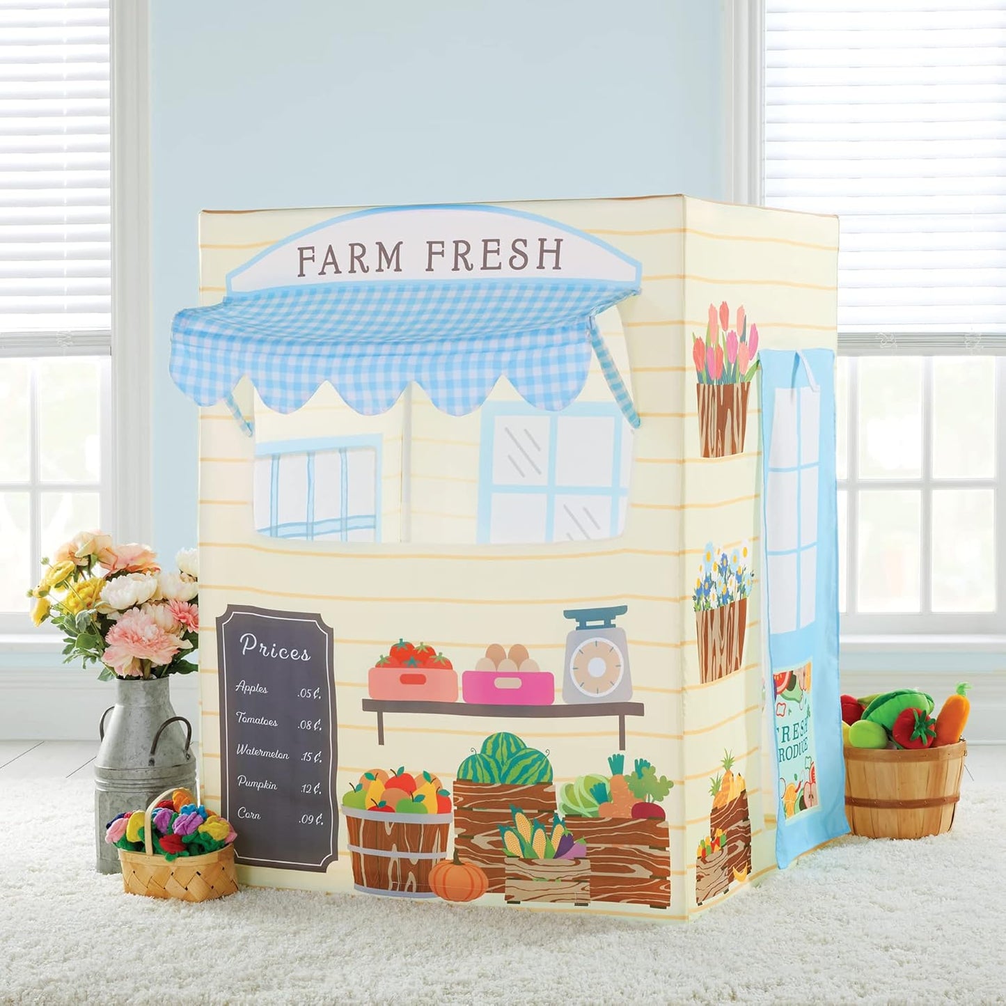Martha Stewart 兒童農夫市集遊戲帳篷 Farmer's Market Play Tent