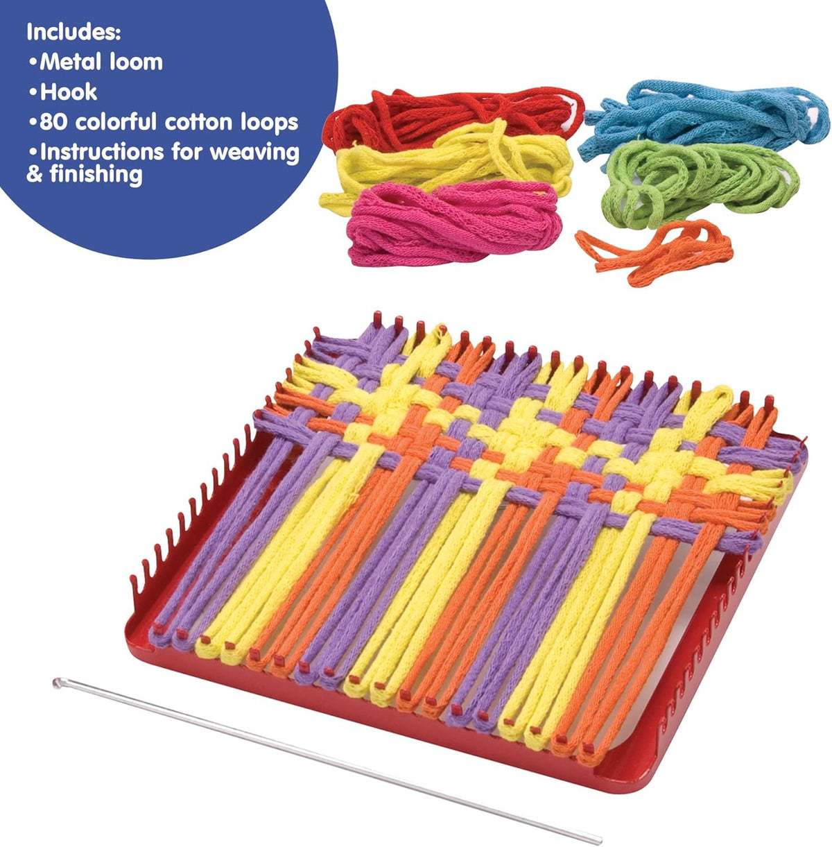 Schylling 金屬鍋墊編織機 Metal Pot Holder Loom Kit