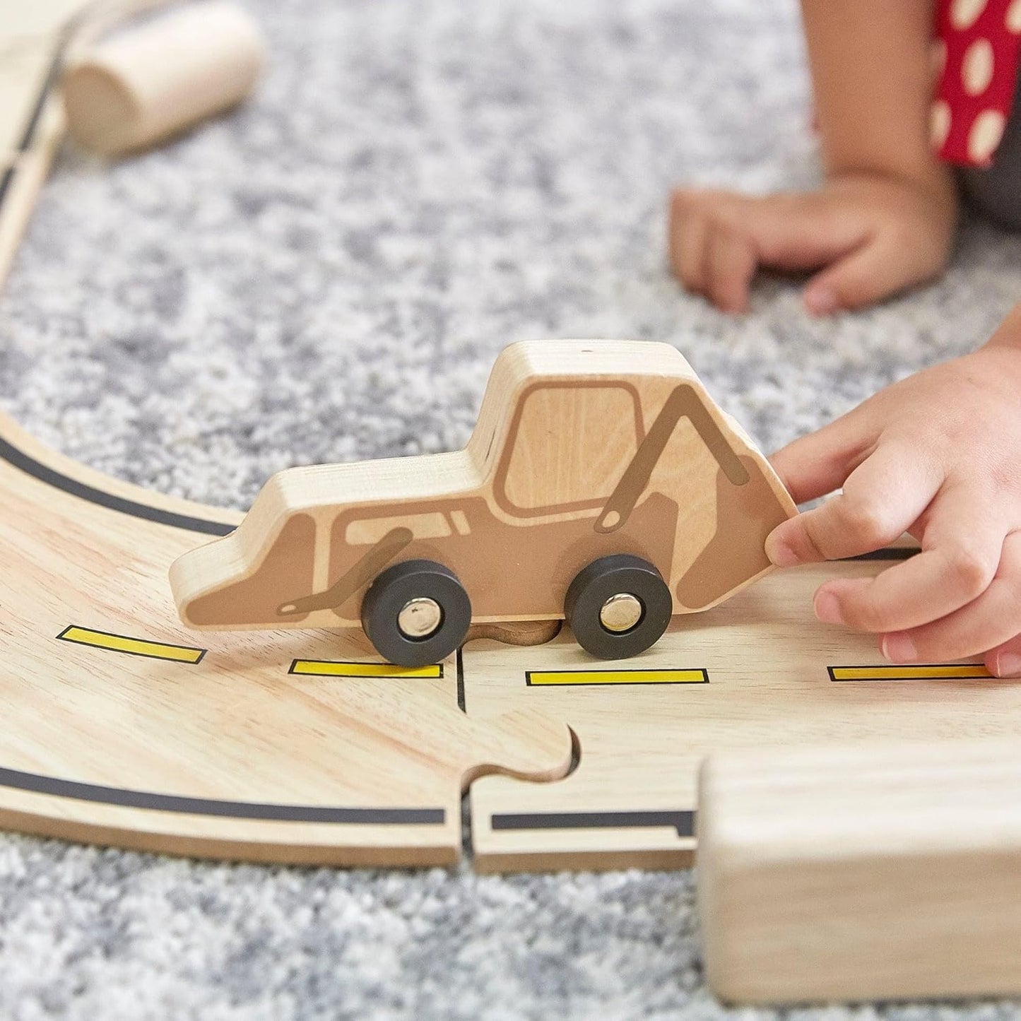 Guidecraft 迷你木製卡車套裝(10件組)- 幼兒玩具車系列 Mini Wooden Trucks - Set of 10 | Toddler Toy Vehicles