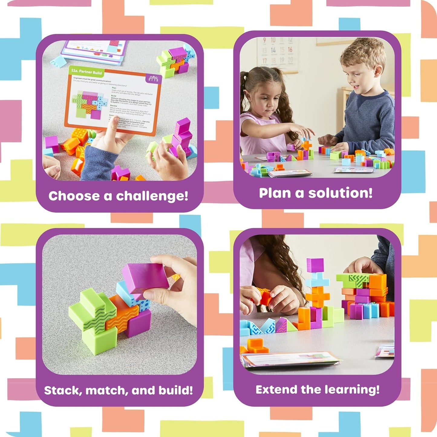 Learning Resources 腦力幾何教室組 Brainometry Classroom Set