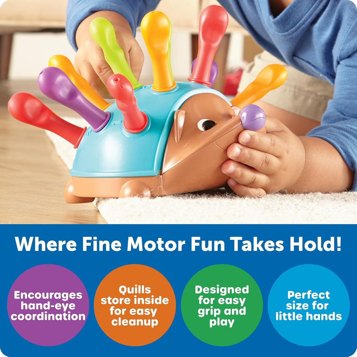 Learning Resources 刺蝟小尖峰 Spike The Fine Motor Hedgehog