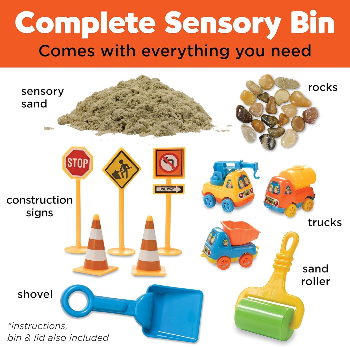 Creativity for Kids 感官探索沙箱 Sensory Bin
