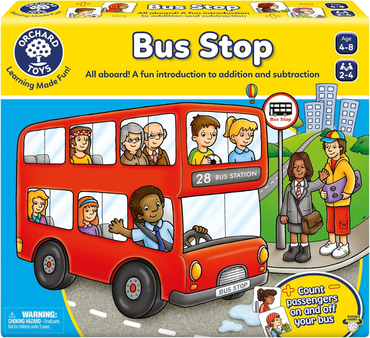 ORCHARD TOYS 巴士站遊戲 Bus Stop Game