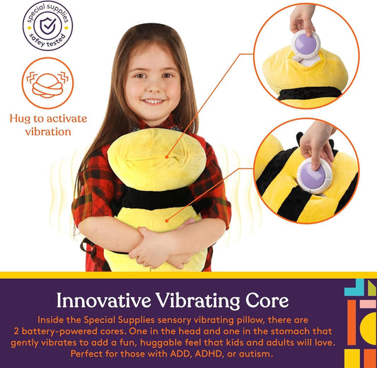 振動毛公仔(小蜜蜂) Special Supplies Vibrating Pillow (Bumble Bee)
