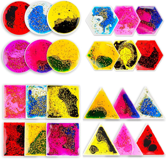 多形狀液態感統玩具 24件組 Multi-Shape Liquid Motion Toys 24-Piece Set