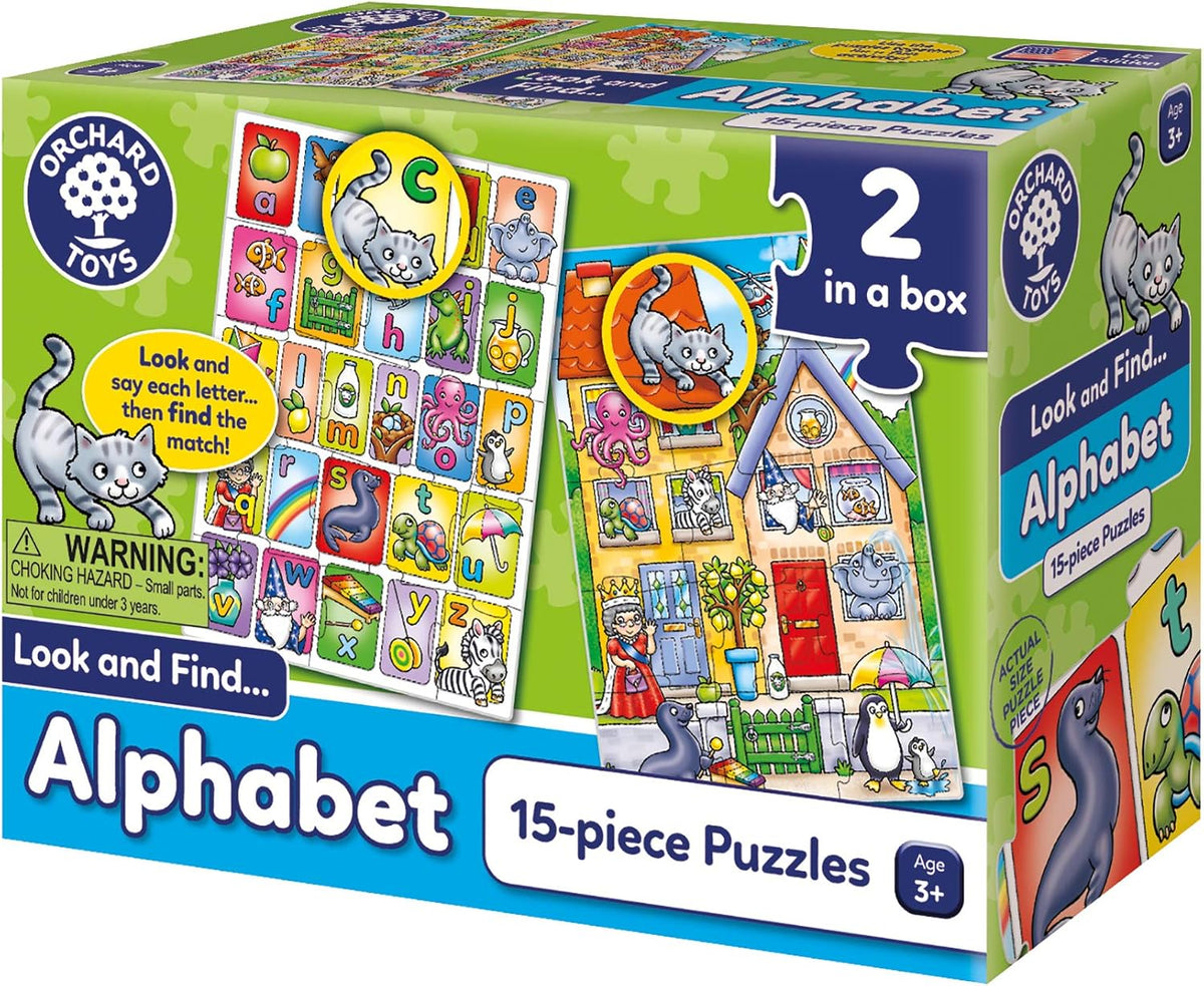 ORCHARD TOYS 字母尋找遊戲 Look & Find Alphabet Learning