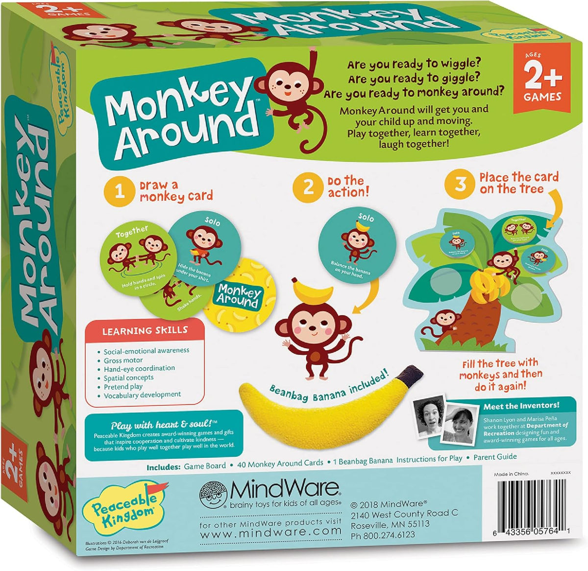 Peaceable Kingdom 小猴轉轉樂 Monkey Around