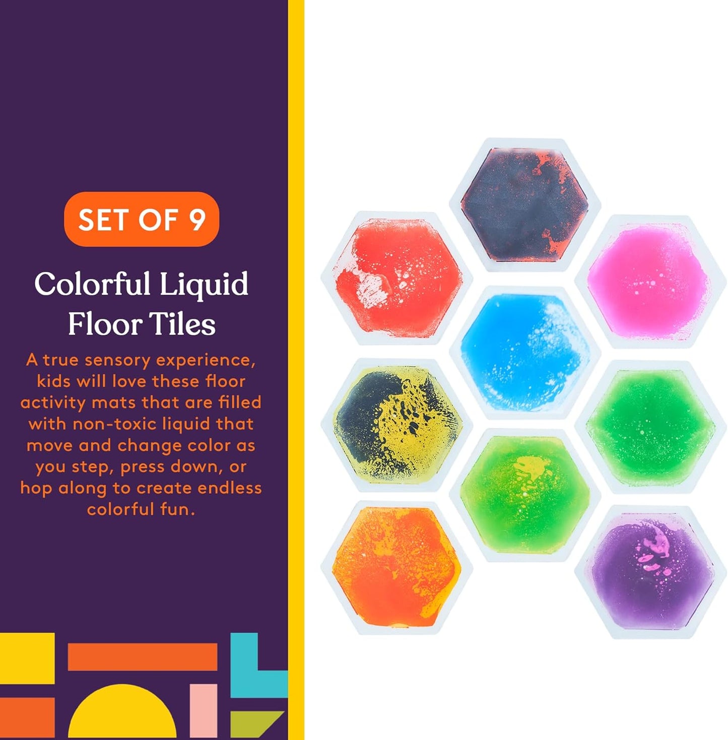 Special Supplies 六角形液體感統地墊 Hexagon Liquid Floor Tiles