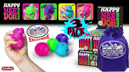 NeeDoh 彈跳炫彩軟球禮盒組 Groovy Glob Fidget Ball Gift Set