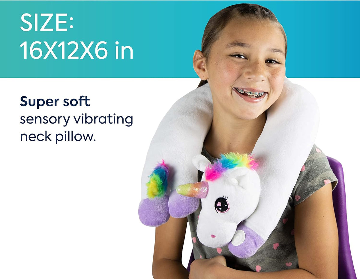 Bouncyband 感官振動獨角獸頸枕 Sensory Vibrating Unicorn Neck Pillow