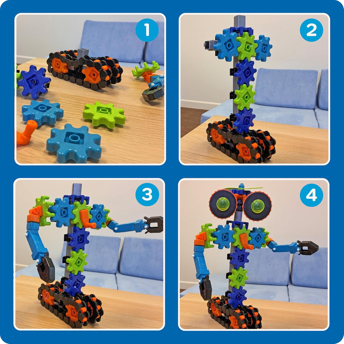 Learning Resources 機器人動能齒輪組 Robots in Motion