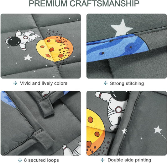 Mr. Sandman 太空灰加壓被系列 Space Grey Weighted Blanket Series