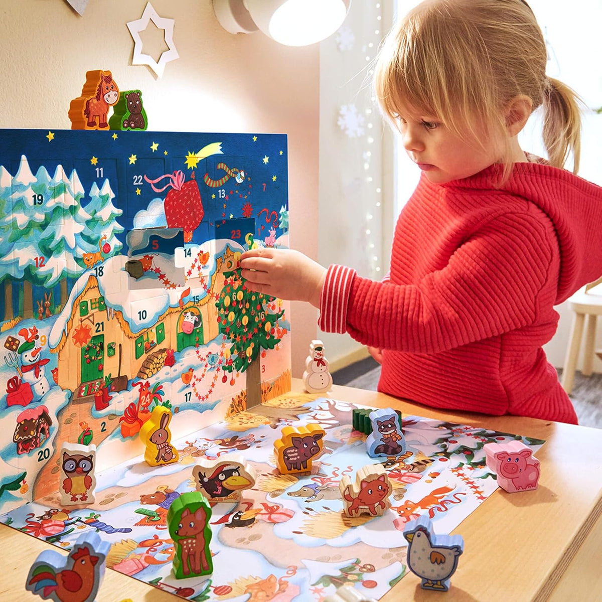 HABA 我的第一個聖誕倒數月曆 - 農場主題 My First Advent Calendar Farmyard Themed