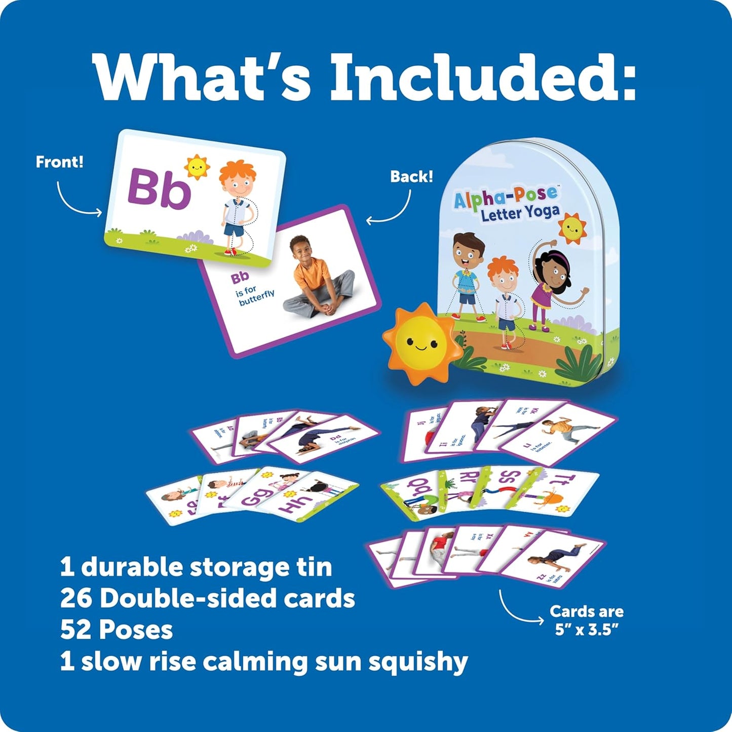 Learning Resources 字母瑜伽探索組 Alpha Pose Letter Yoga