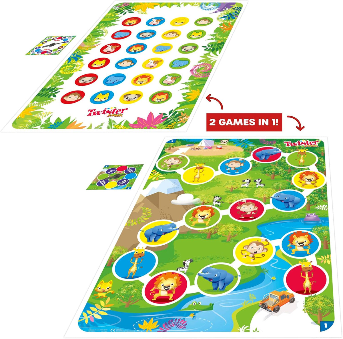 Hasbro Gaming 小小扭扭樂 Twister Junior