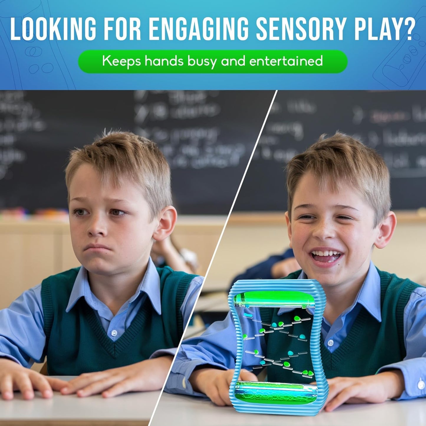 BUNMO 液體流光紓壓計時器 Liquid Motion Bubbler Sensory Timer