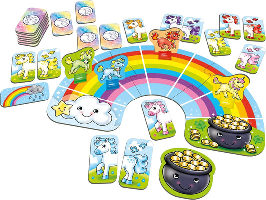 ORCHARD TOYS 彩虹獨角獸遊戲 Rainbow Unicorns Game