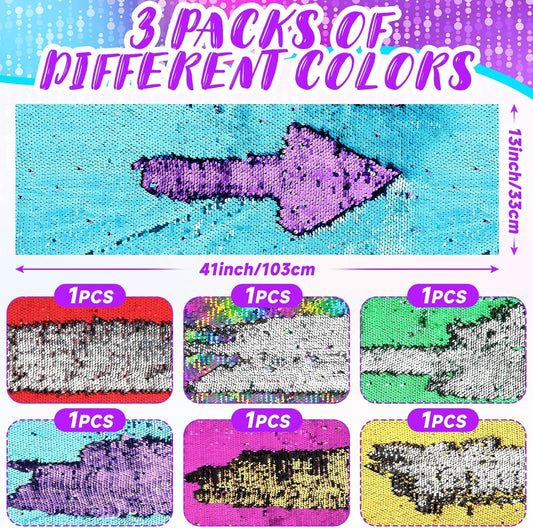 Irenare 6片裝感統亮片牆布 6-Pack Sensory Sequin Wall Panels