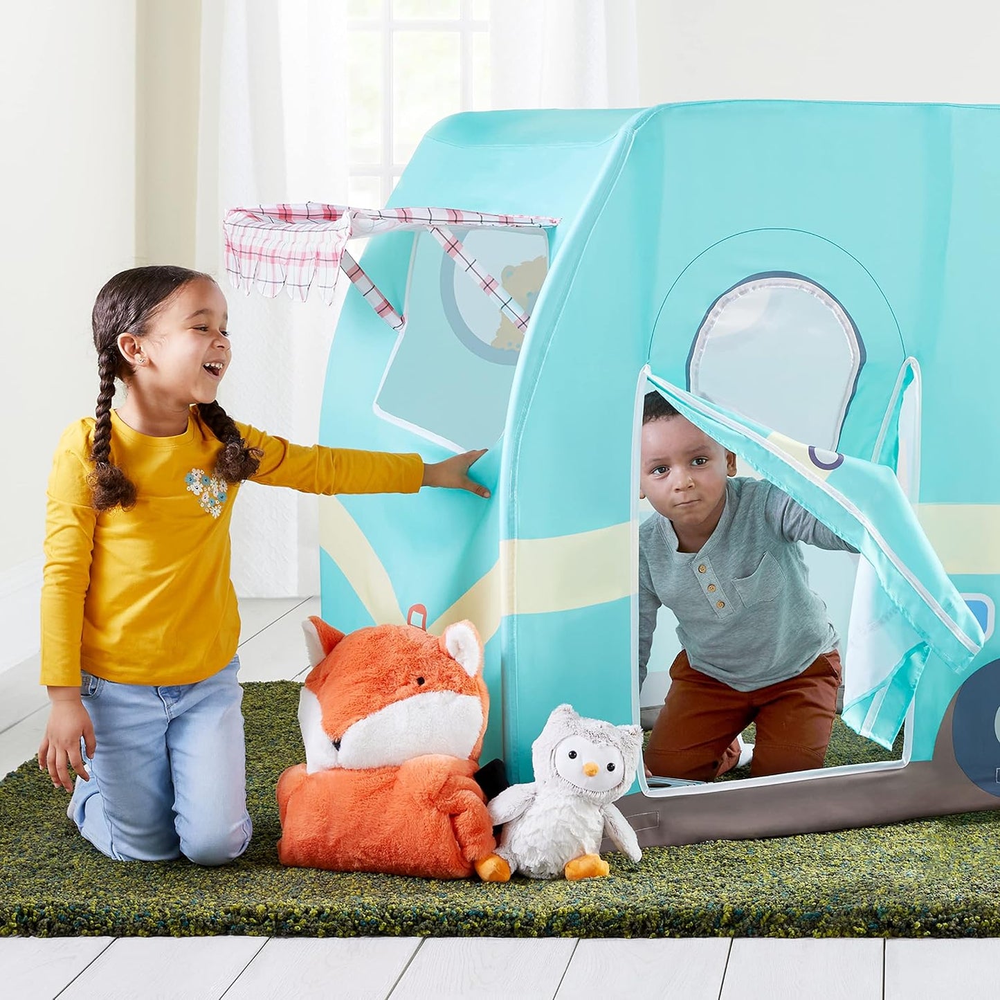 Martha Stewart 兒童露營車遊戲帳篷 Martha Stewart Kids' Camper Play Tent