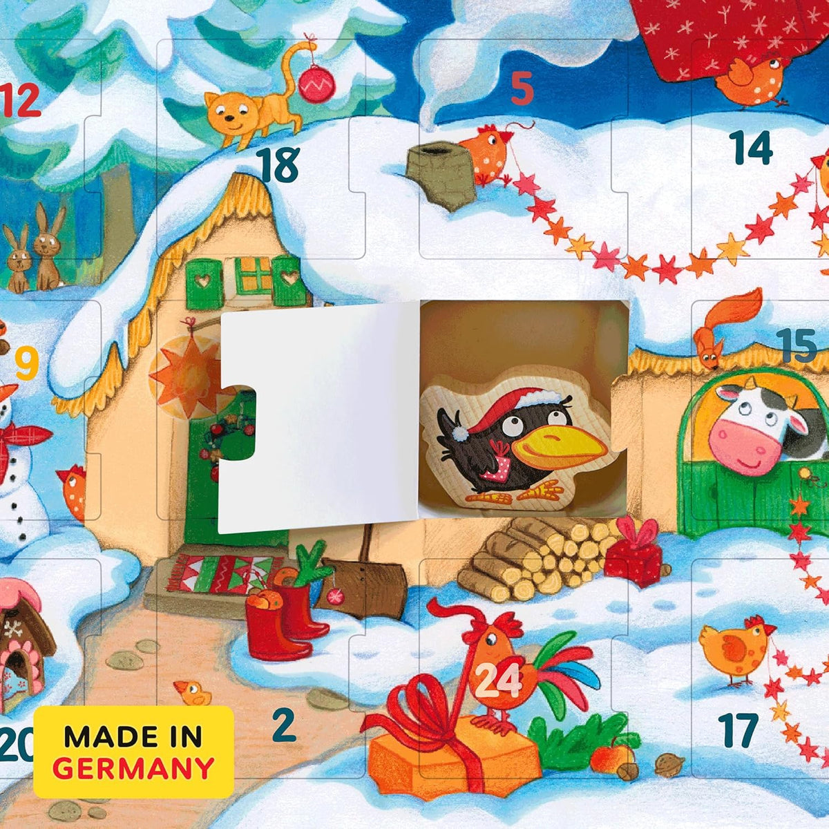 HABA 我的第一個聖誕倒數月曆 - 農場主題 My First Advent Calendar Farmyard Themed