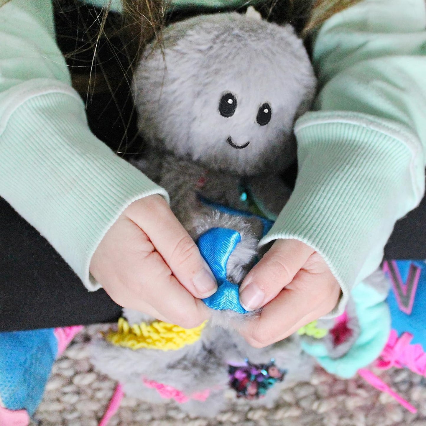 迷你感官章魚毛絨玩具 Mini Sensory Octopus Plush Toy