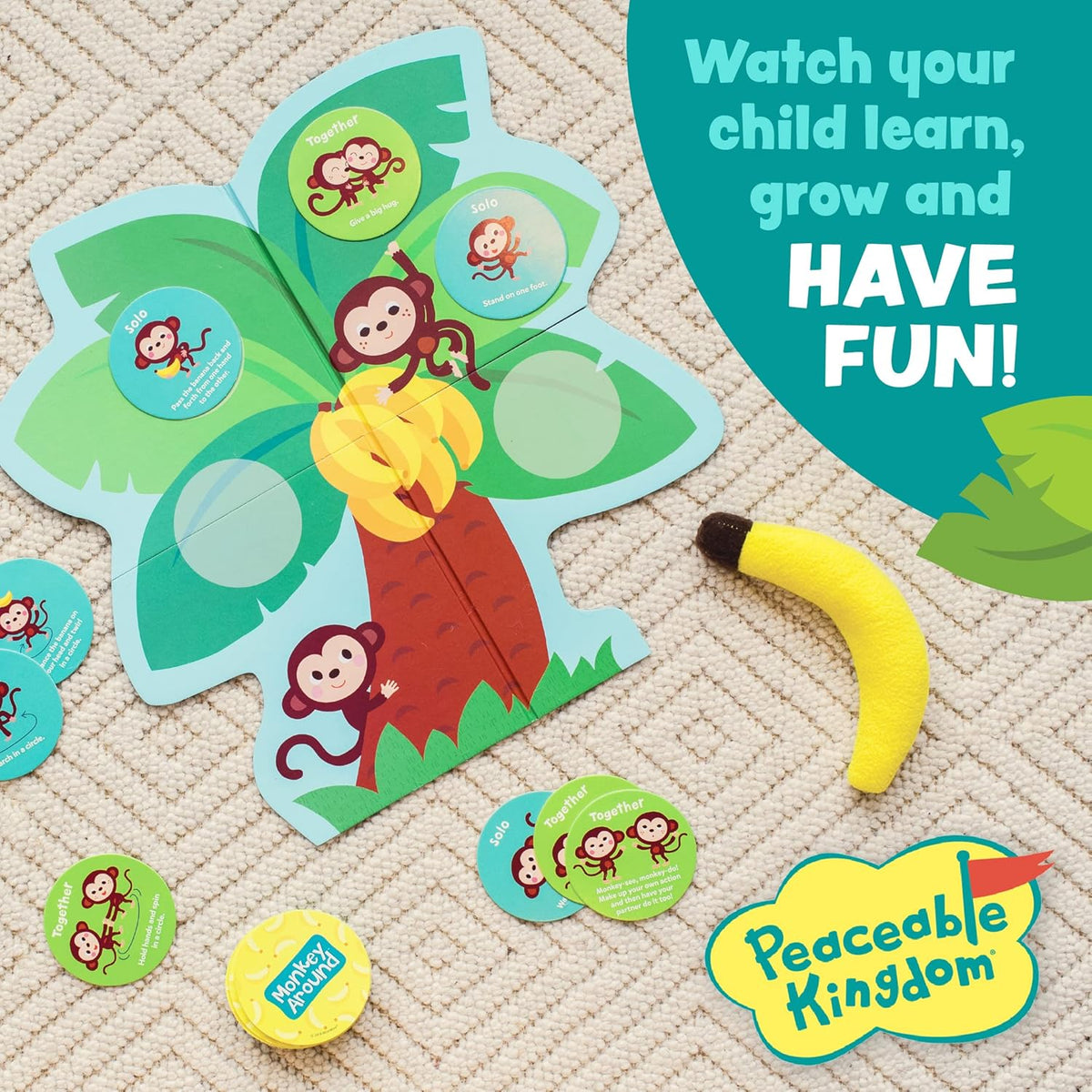 Peaceable Kingdom 小猴轉轉樂 Monkey Around