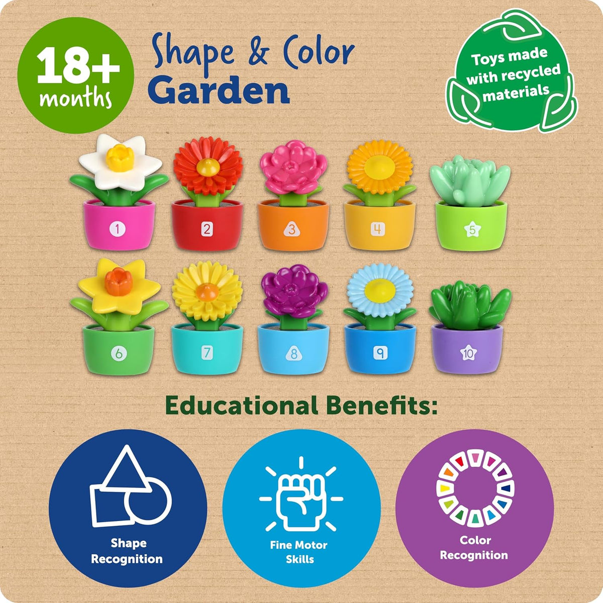 Learning Resources 形色花園組 Shape & Color Garden