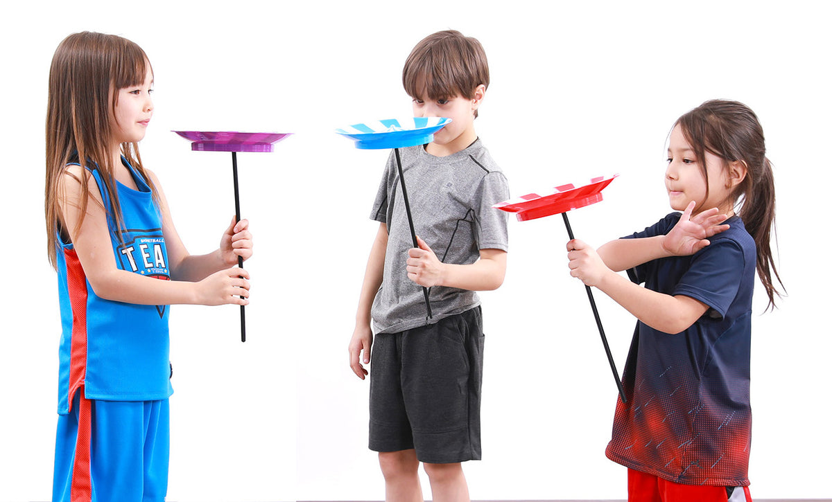 Grampus 雜技平衡盤 Plate Balance Set (6 Plates + 6 Sticks)