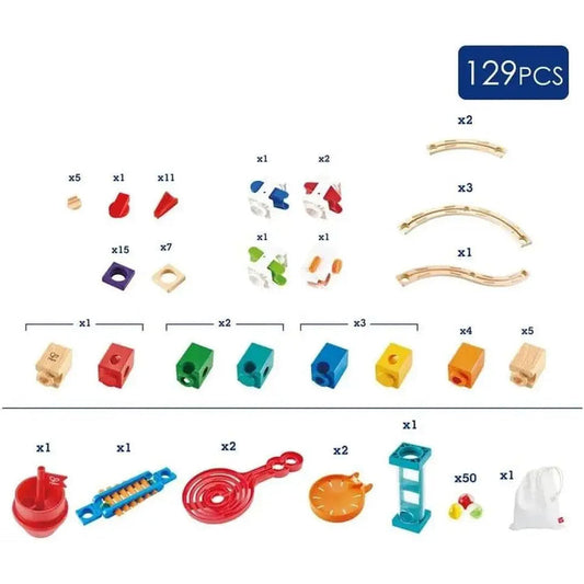 Hape 超級螺旋滾珠賽道 Quadrilla Super Spirals