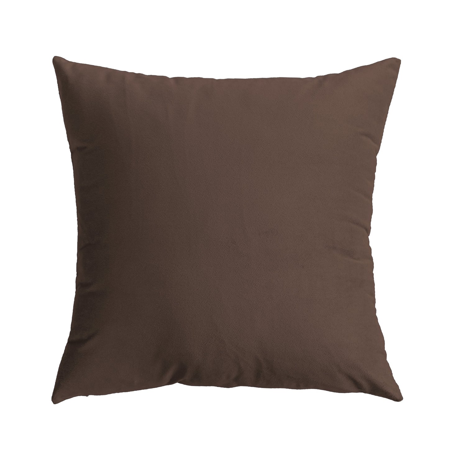 純色荷蘭絨方形抱枕(連枕芯)可拆洗靠墊 45cm Solid Velvet Square Cushion with Insert