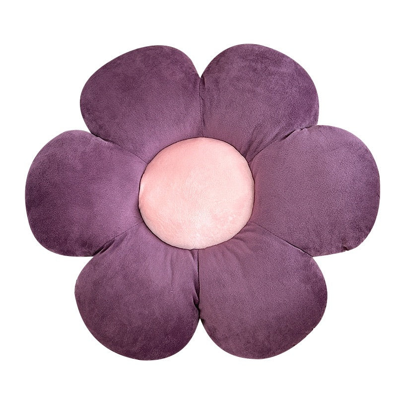 毛絨小雛菊花朵坐墊抱枕(一套6色)45cm Plush Daisy Flower Floor Cushion – Set of 6